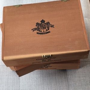 Cigar Boxes - Set of 3